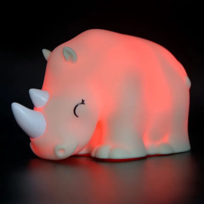 Dhink Mini LED Night Light - Green Rhino-1